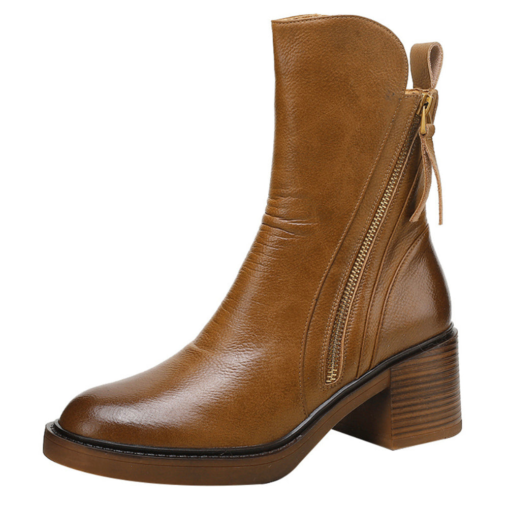 UNIKSTEP 1 Pair Footwear for Women, Ladies Leather Shoes Boots